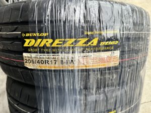 フィアットアバルト５９５に取り付けるタイヤ